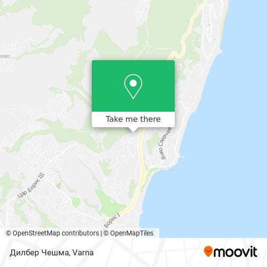 Дилбер Чешма map