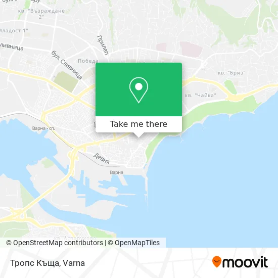 Карта Тропс Къща