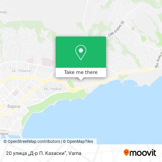 20 улица „Д-р П. Казаски“ map