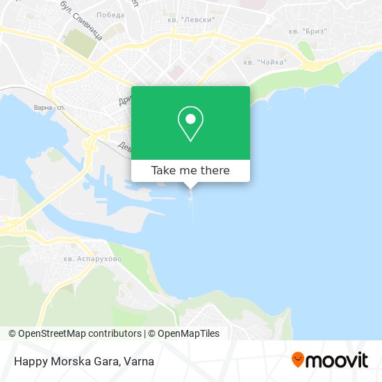 Happy Morska Gara map