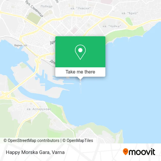 Карта Happy Morska Gara