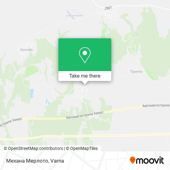 Механа Мерлото map