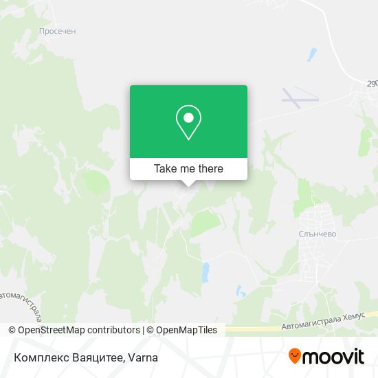 Карта Комплекс Ваяцитее, Баново 9144 Суворово