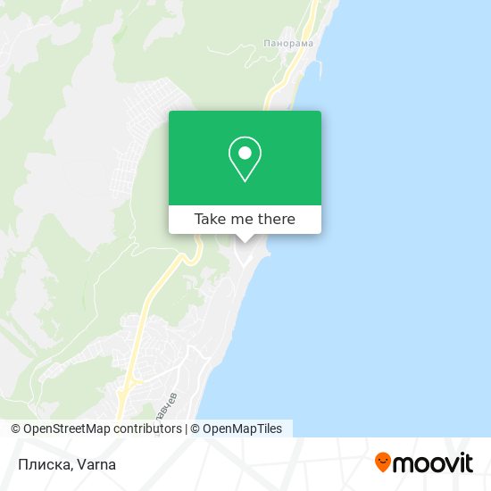 Плиска map
