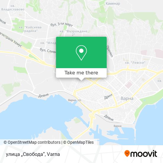 улица „Свобода“ map