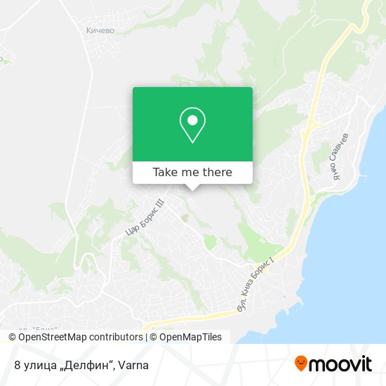8 улица „Делфин“ map