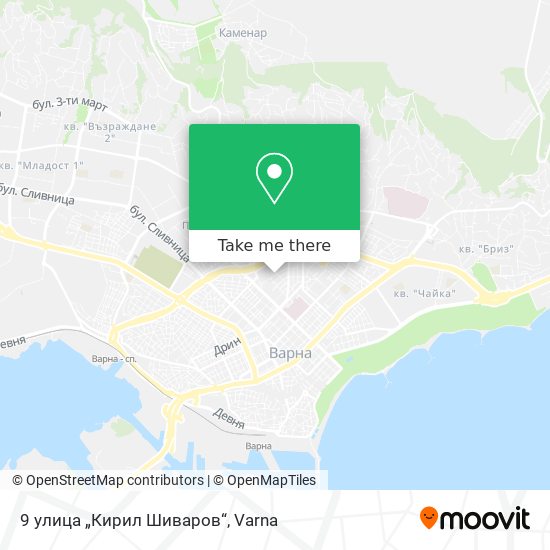 9 улица „Кирил Шиваров“ map