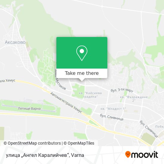улица „Ангел Каралийчев“ map