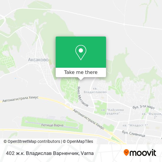 402 ж.к. Владислав Варненчик map
