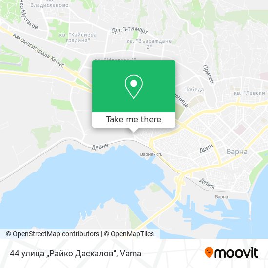 44 улица „Райко Даскалов“ map