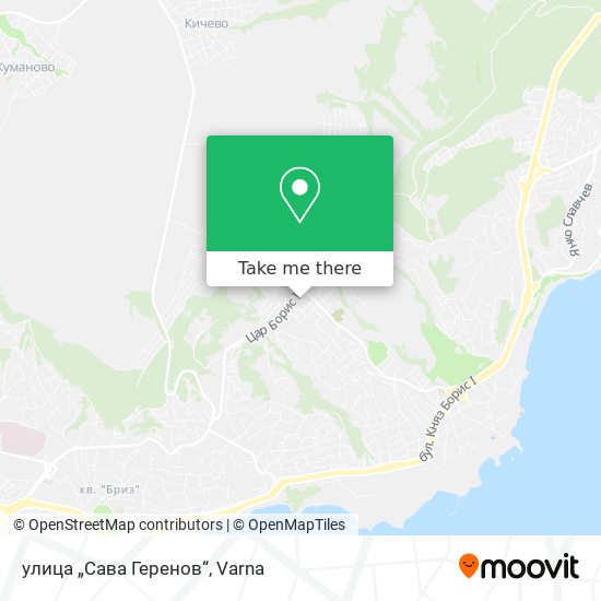 улица „Сава Геренов“ map