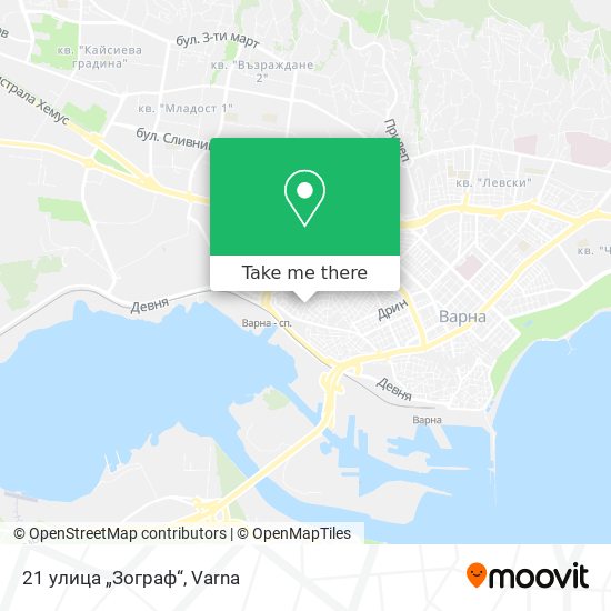 21 улица „Зограф“ map