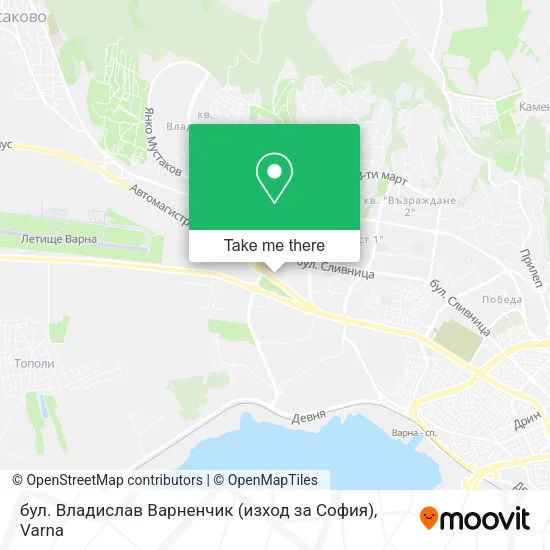бул. Владислав Варненчик (изход за София) map
