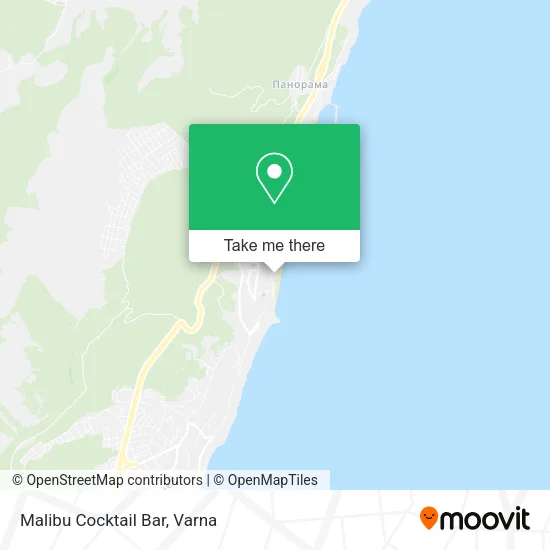 Карта Malibu Cocktail Bar