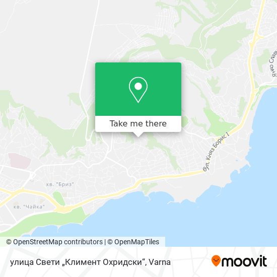 улица Свети „Климент Охридски“ map