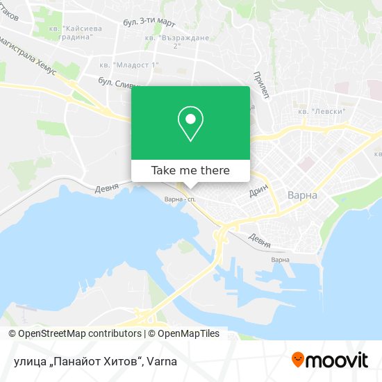 улица „Панайот Хитов“ map