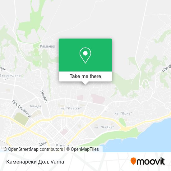 Карта Каменарски Дол