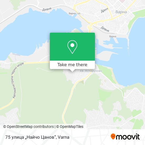 75 улица „Найчо Цанов“ map