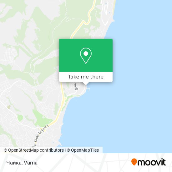 Чайка map