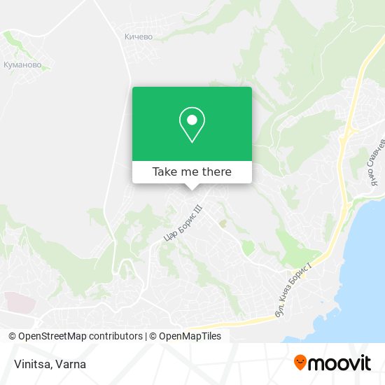 Vinitsa map