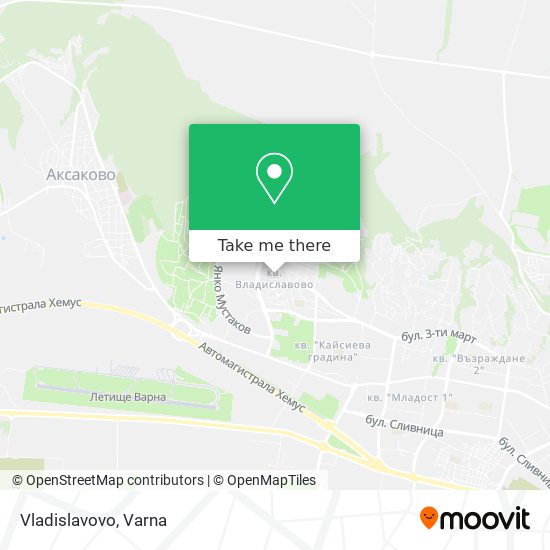 Vladislavovo map