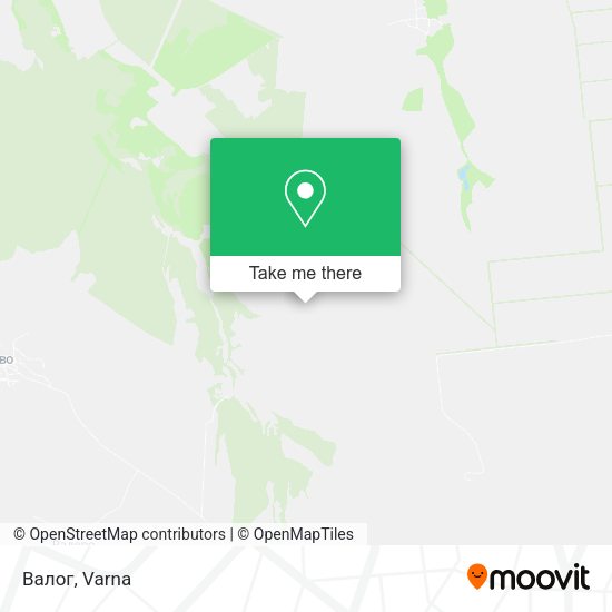 Валог map