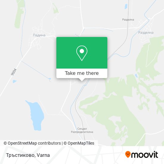 Тръстиково map