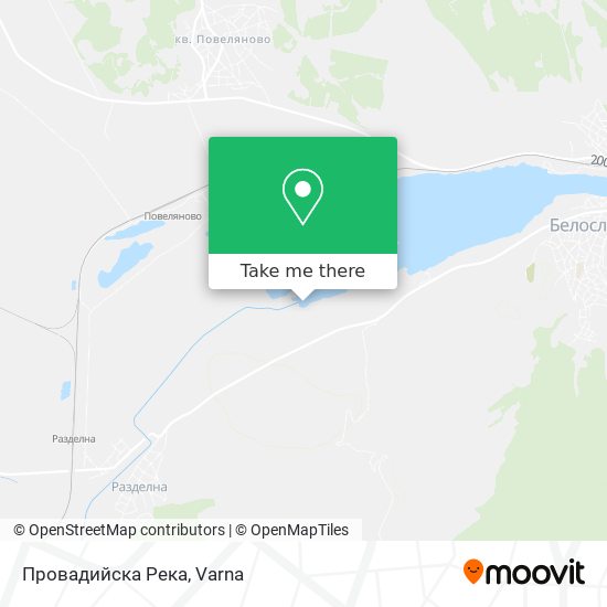 Провадийска Река map