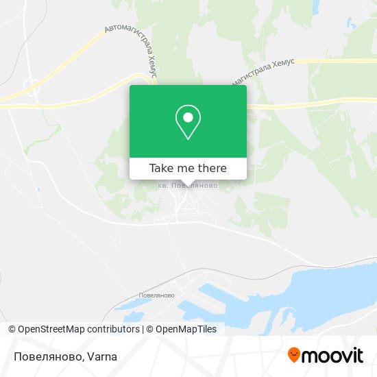 Повеляново map
