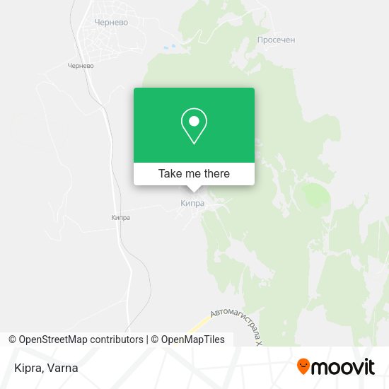 Kipra map