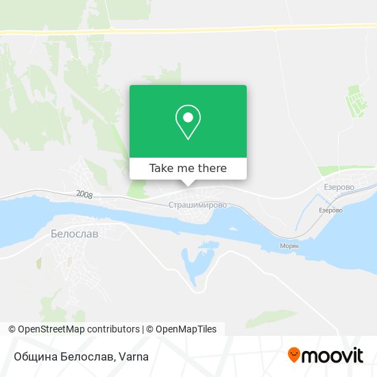 Община Белослав map