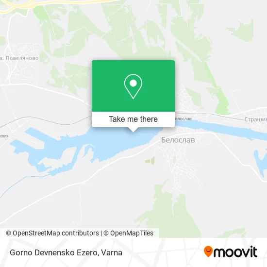 Карта Gorno Devnensko Ezero