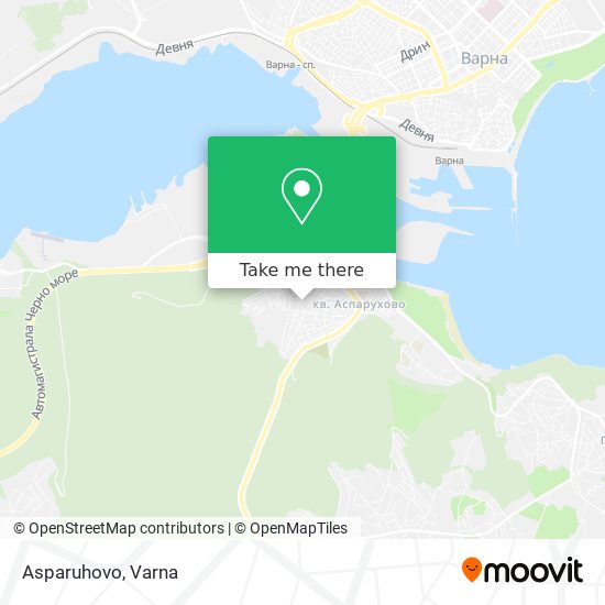 Asparuhovo map