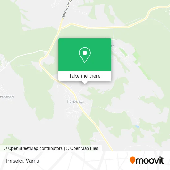 Карта Priselci