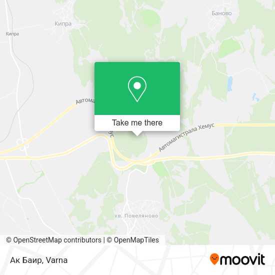 Ак Баир map