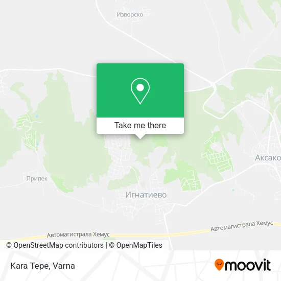 Карта Kara Tepe