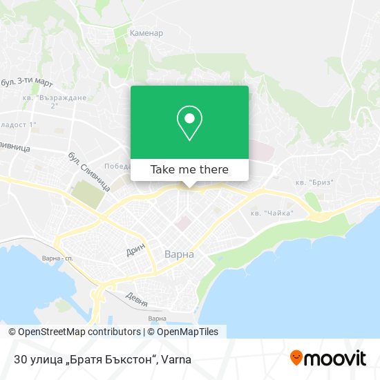30 улица „Братя Бъкстон“ map