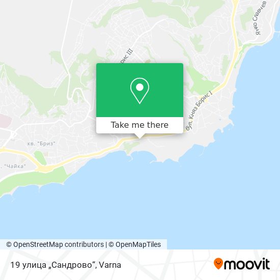 19 улица „Сандрово“ map