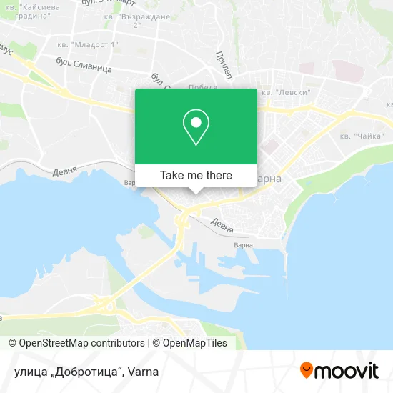 Карта улица „Добротица“