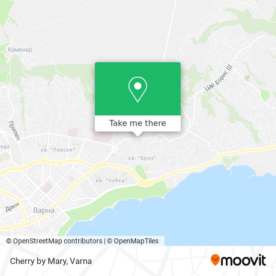 Cherry by Mary map