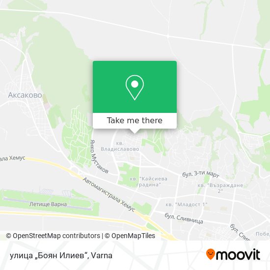 улица „Боян Илиев“ map