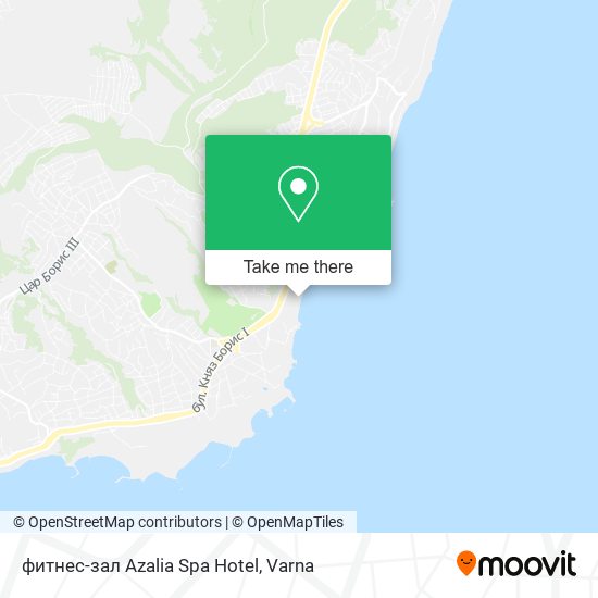 фитнес-зал Azalia Spa Hotel map