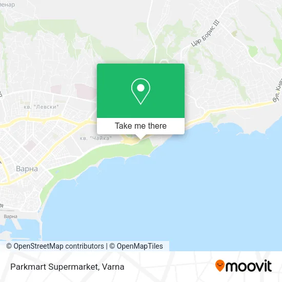 Карта Parkmart Supermarket