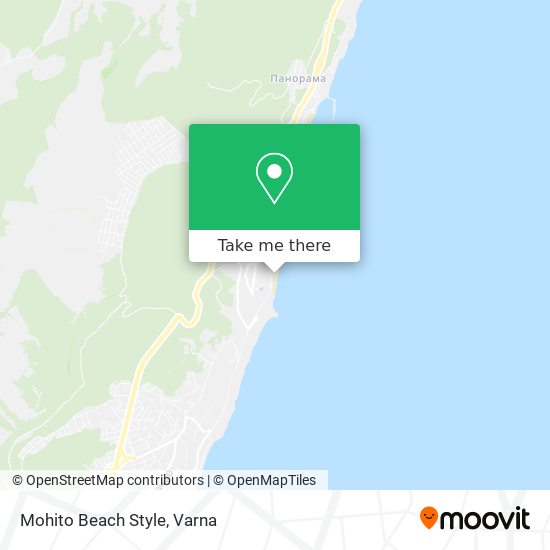Mohito Beach Style map