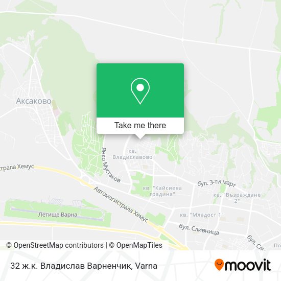 Карта 32 ж.к. Владислав Варненчик