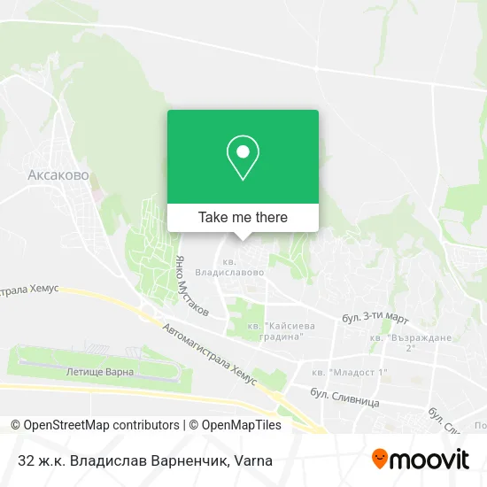 Карта 32 ж.к. Владислав Варненчик