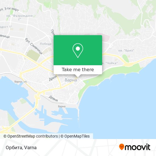 Орбита map