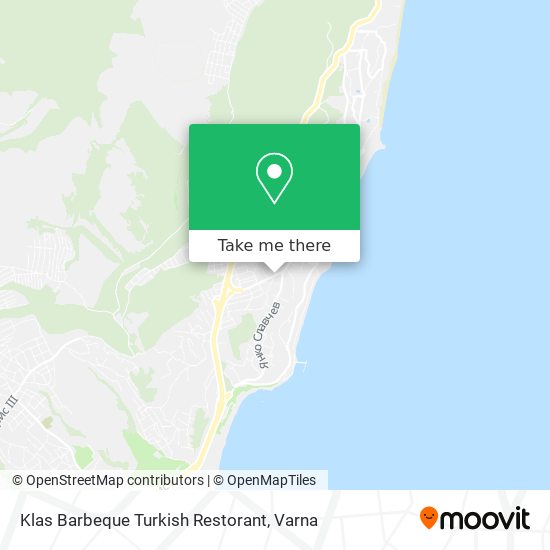 Карта Klas Barbeque Turkish Restorant