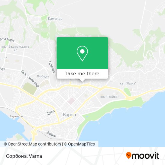 Сорбона map