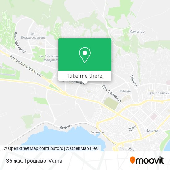 35 ж.к. Трошево map
